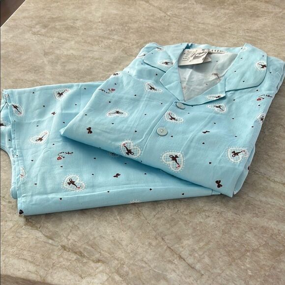 Light  Blue Pajama Set NWT - Picture 1 of 5